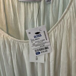 White Long Sleeve Top